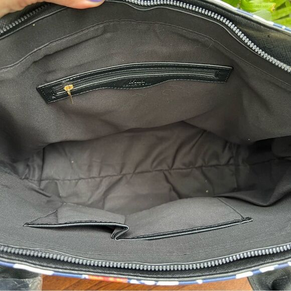 Trina Turk  Jardin de Paris Double Handled Floral Print Faux Leather Tote NWT - Picture 4 of 8